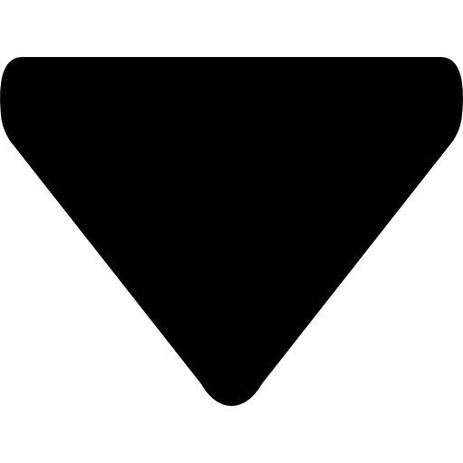 simbolo-de-variante-triangular-preto-com-seta-para-baixo