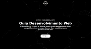 Guia Desenvolvimento Web com Experiência Gamificada